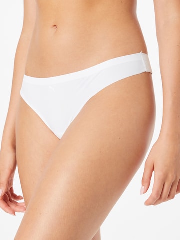 PUMA Thong in White: front