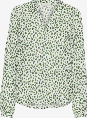 Camicia da donna 'Jalie' di Kaffe in verde: frontale