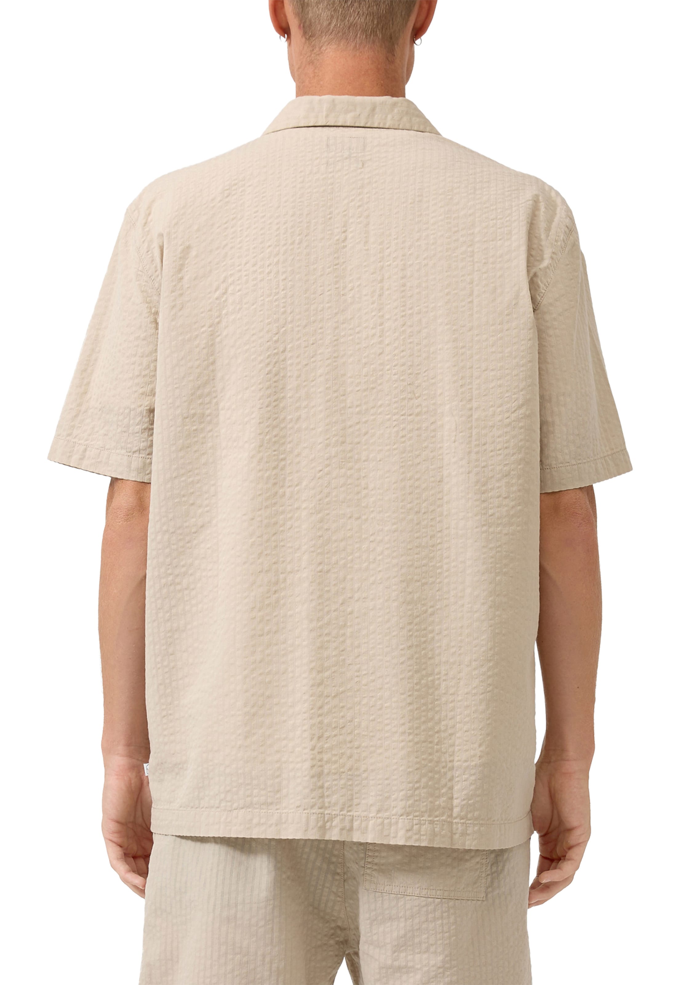 QS Regular Fit Hemd in Beige