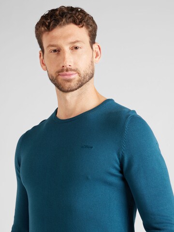 s.Oliver Pullover in Blau