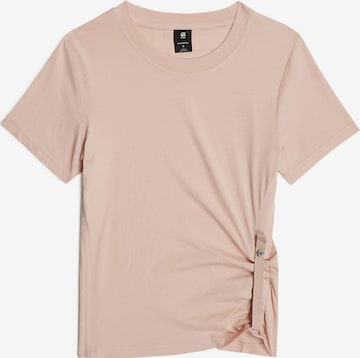 G-STAR Shirt in Roze: voorkant