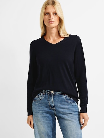 Pull-over CECIL en bleu : devant