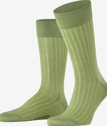 BURLINGTON Socks 'Duke Street' in Green: front