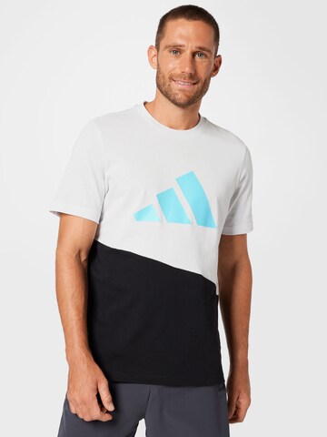 ADIDAS PERFORMANCE Performance Shirt in White: front