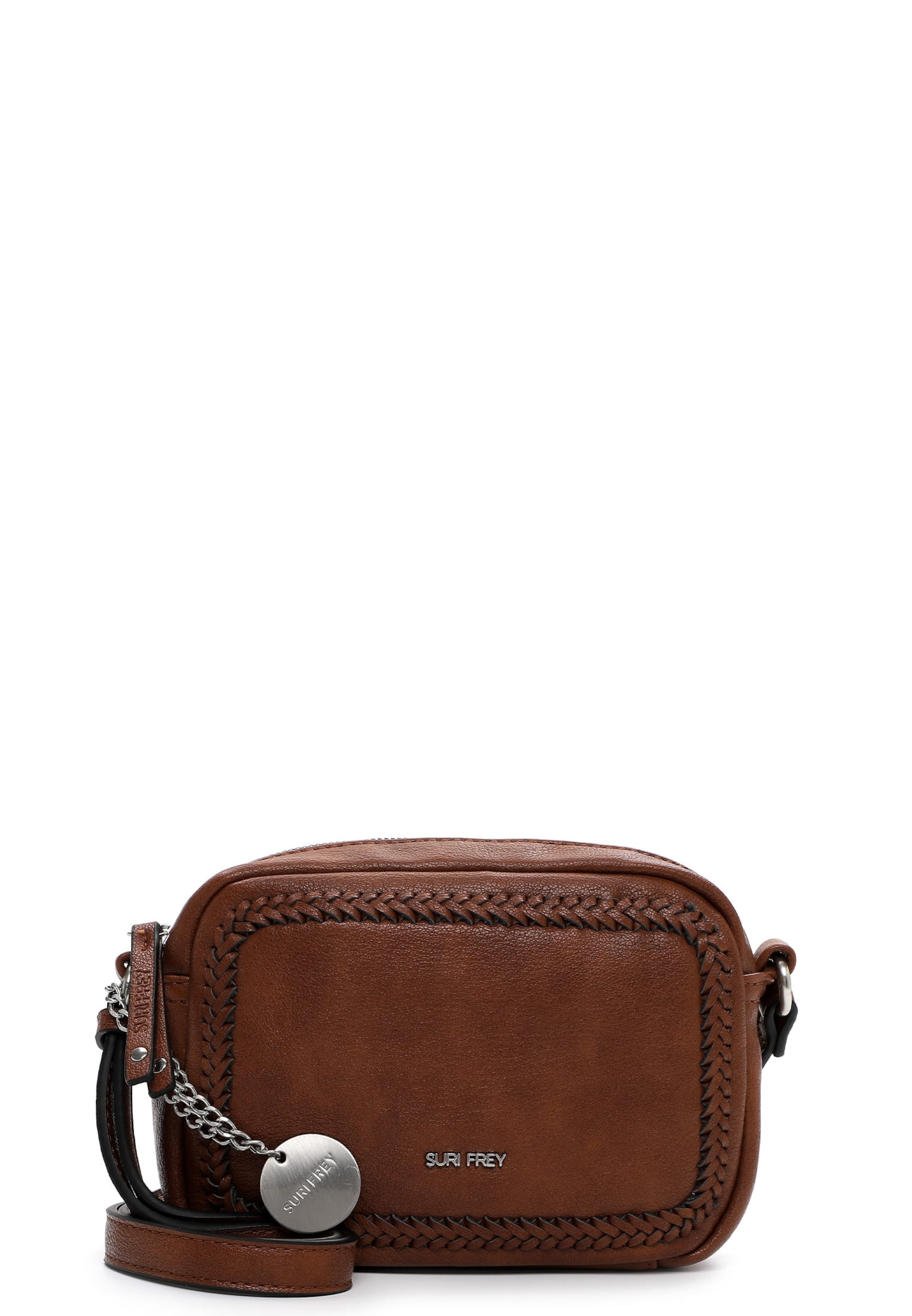 Suri Frey Schoudertas 'Piggy' in Bruin: voorkant