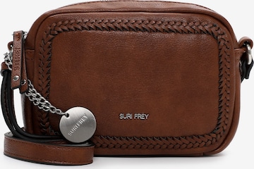 Suri Frey Schoudertas 'Piggy' in Bruin: voorkant