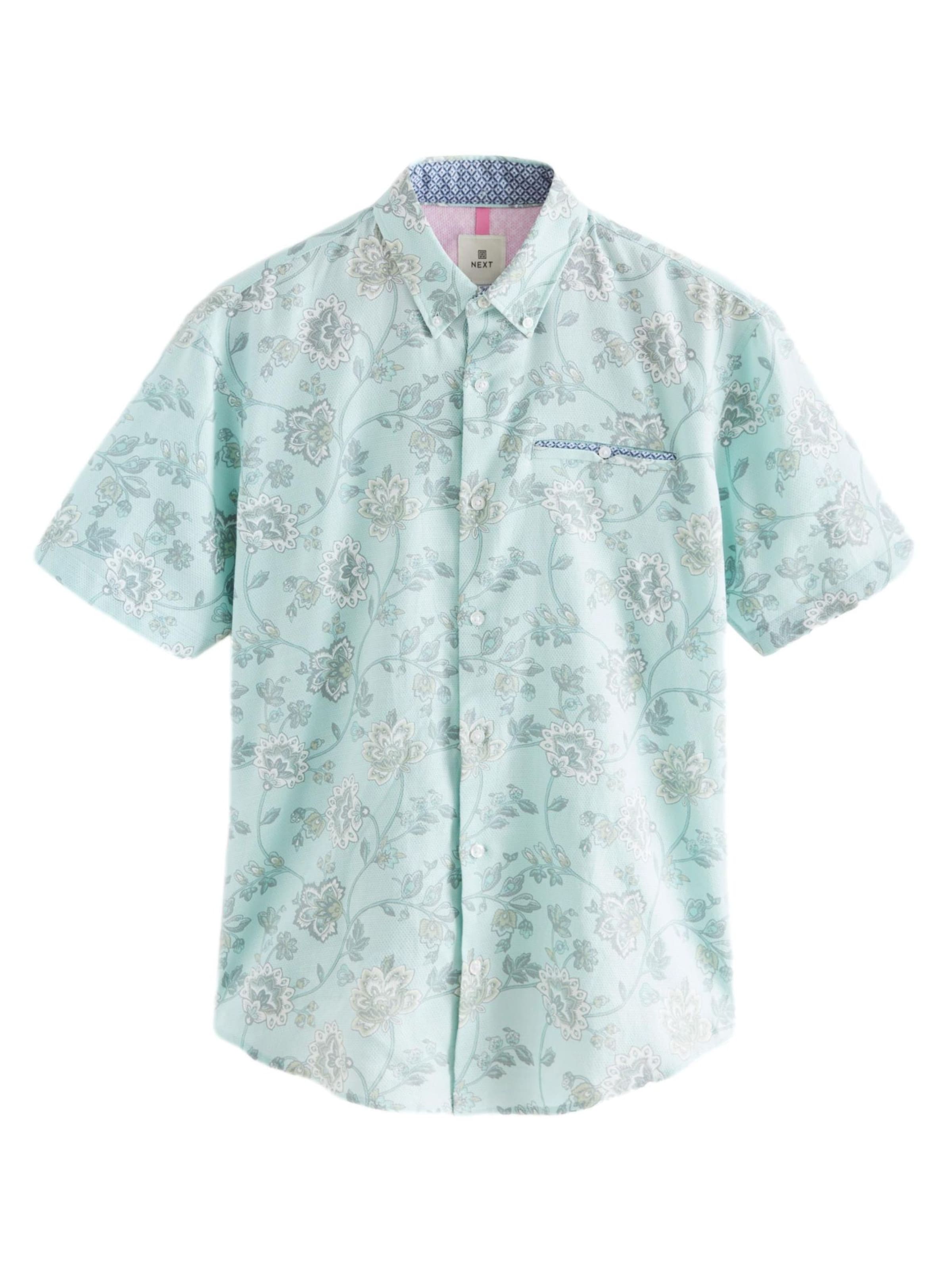 Next Klasický střih Košile – modrá: přední strana