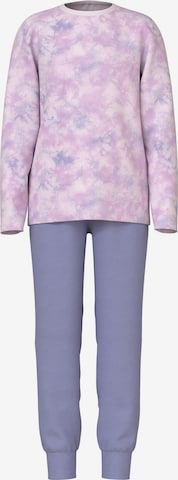 NAME IT Pyjamas 'Calcite Frozen' i lilla: forside
