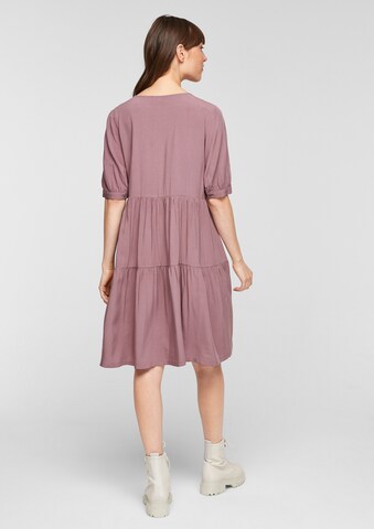 Robe-chemise QS en violet