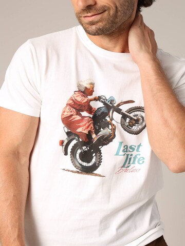 Deeluxe Shirt 'Badass' in Wit