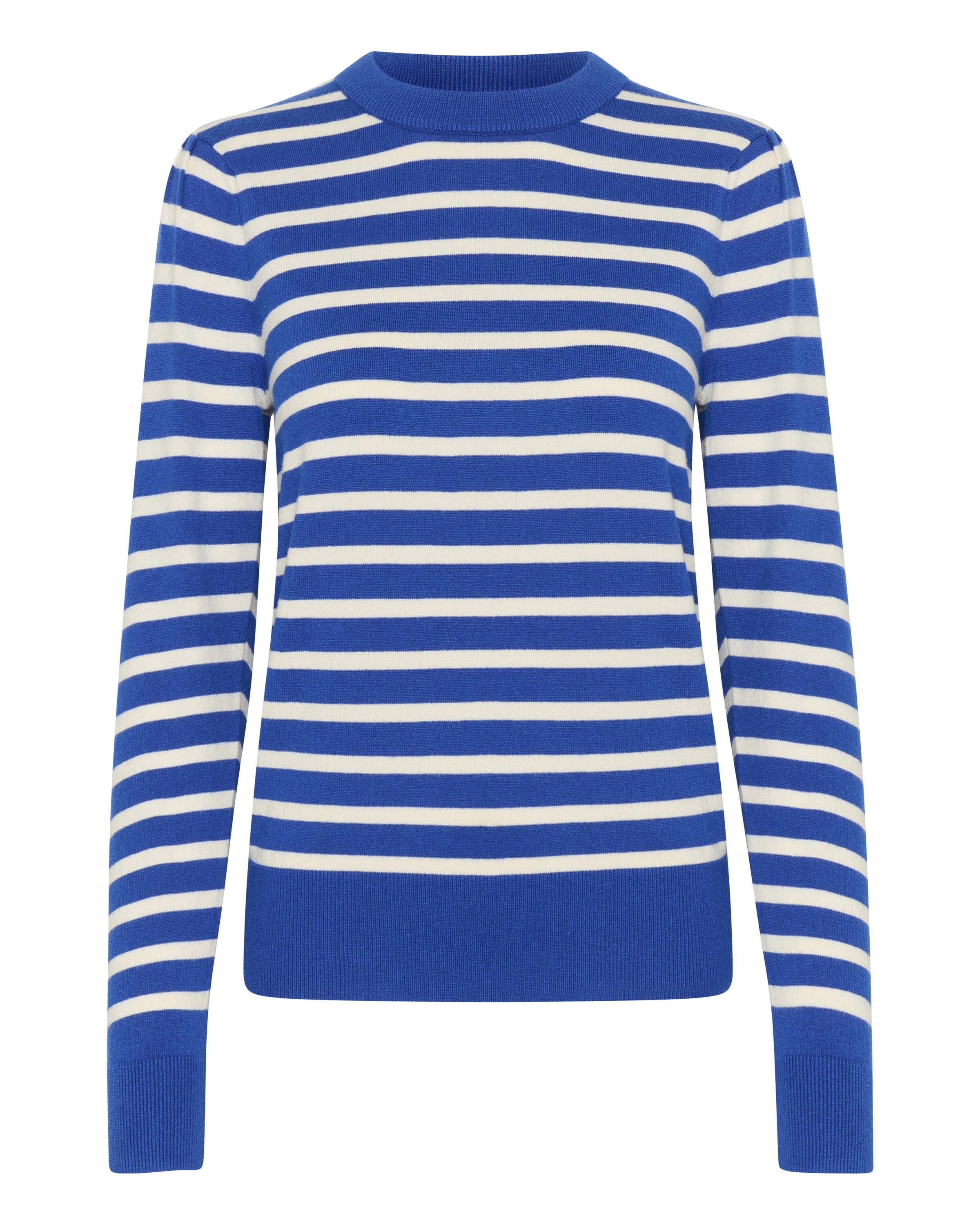 SAINT TROPEZ Sweater 'Fikam' in Blue: front