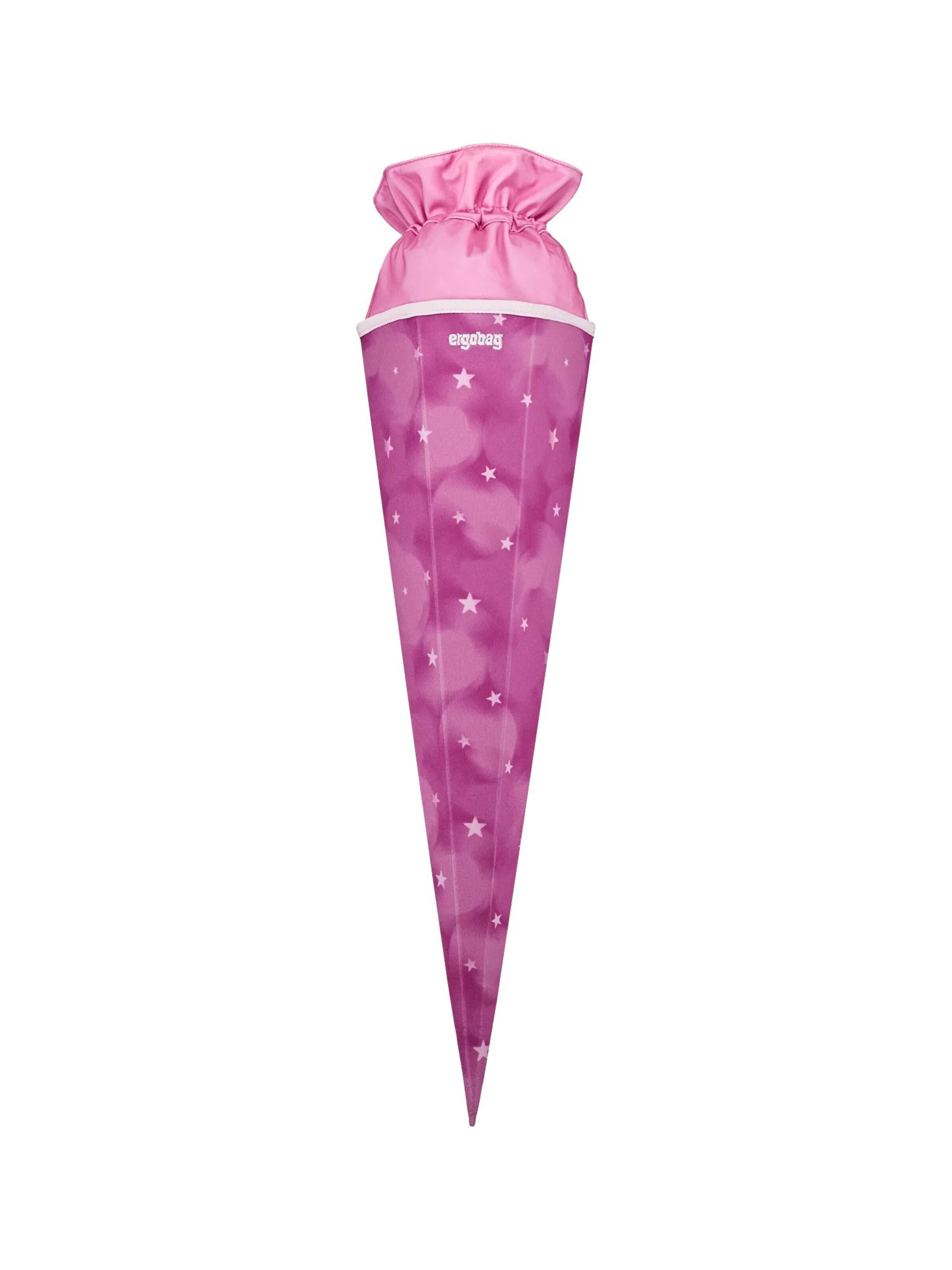 ergobag Bag 'Schultüte Schultüte' in Pink: front
