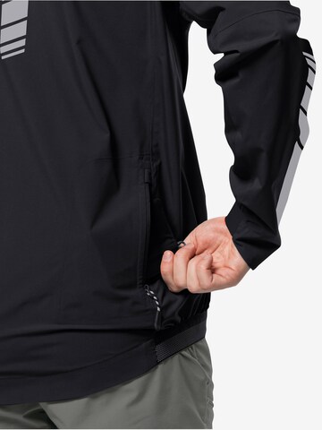 JACK WOLFSKIN Athletic Jacket in Black