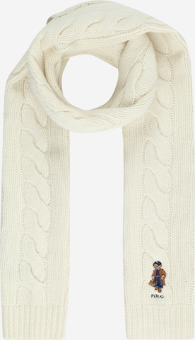 Polo Ralph Lauren Scarf in Beige: front