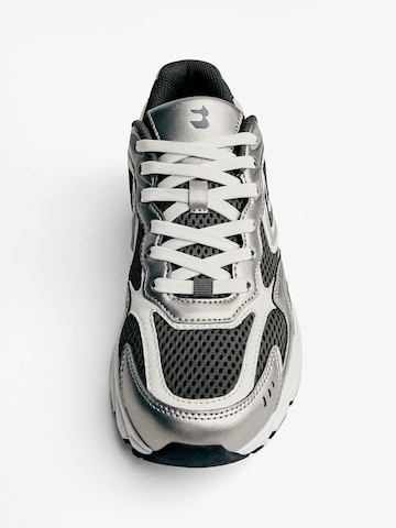 Baskets basses 'BASICO' Bershka en blanc