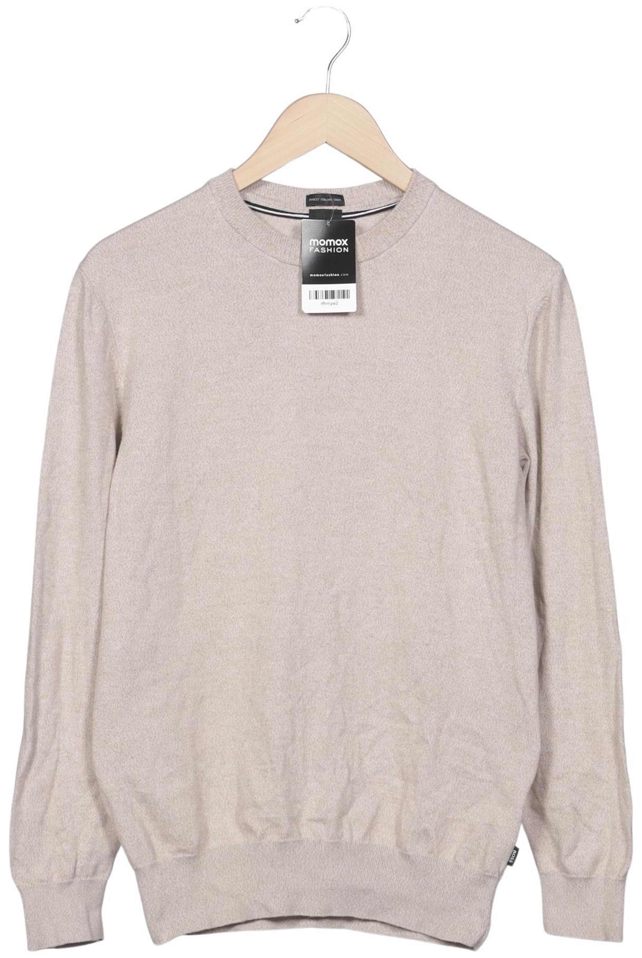 BOSS Pullover M in Beige: Vorderseite