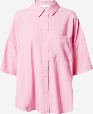 SISTERS POINT - Blusa 'ELLA' em rosa: frente