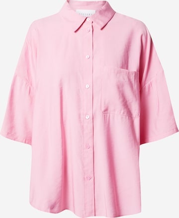 SISTERS POINT - Blusa 'ELLA' en rosa: frente