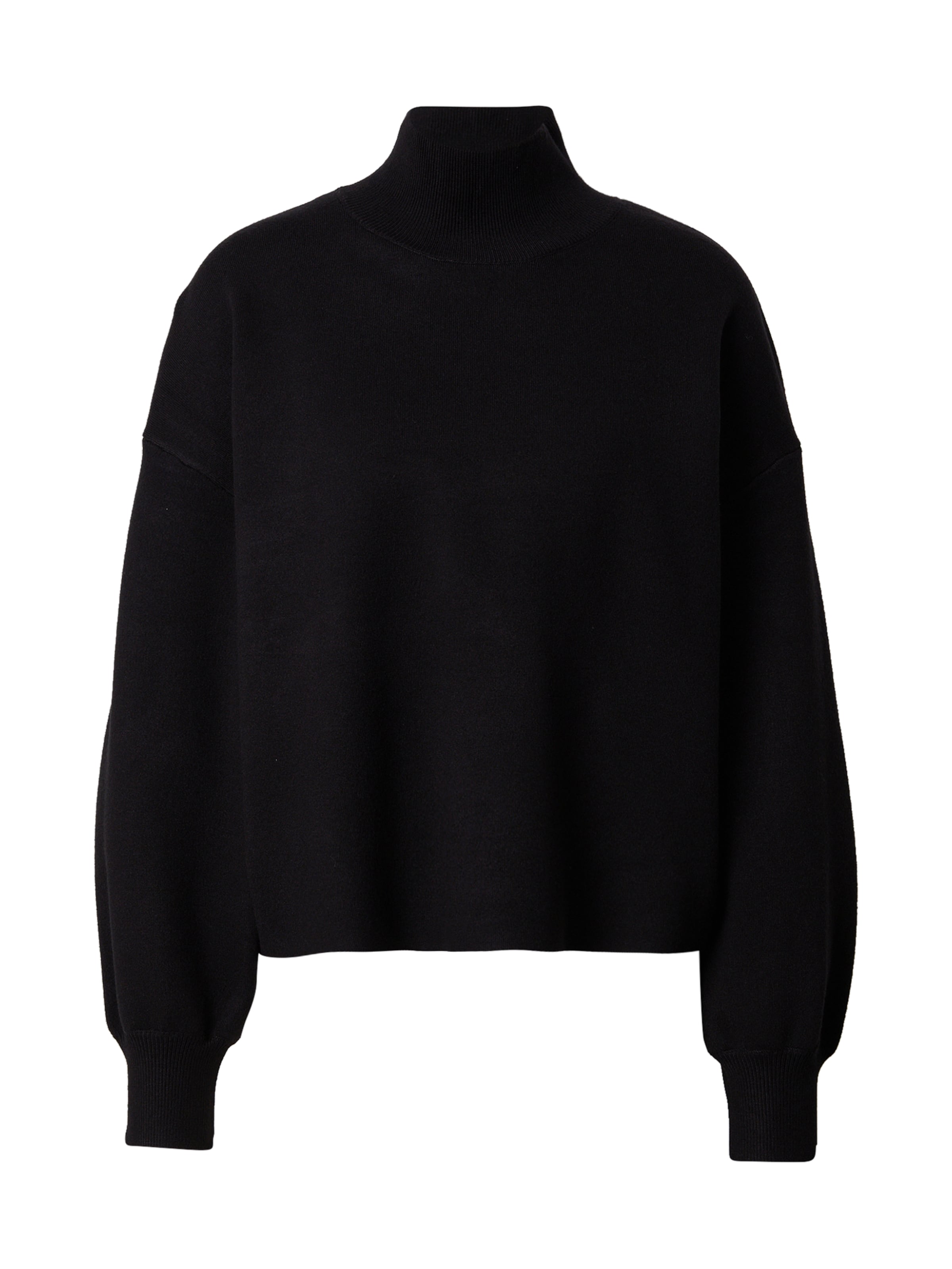 MSCH COPENHAGEN Trui 'Mercy East' in Zwart: voorkant