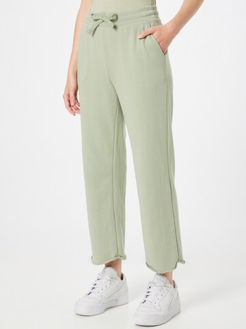 Regular Pantaloni de la GAP pe verde: față