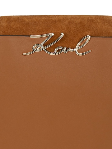 Karl Lagerfeld Handbag 'K/Signature' in Brown