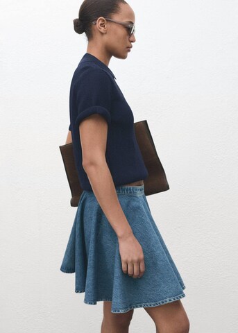 MANGO Rock 'Danae' in Blau