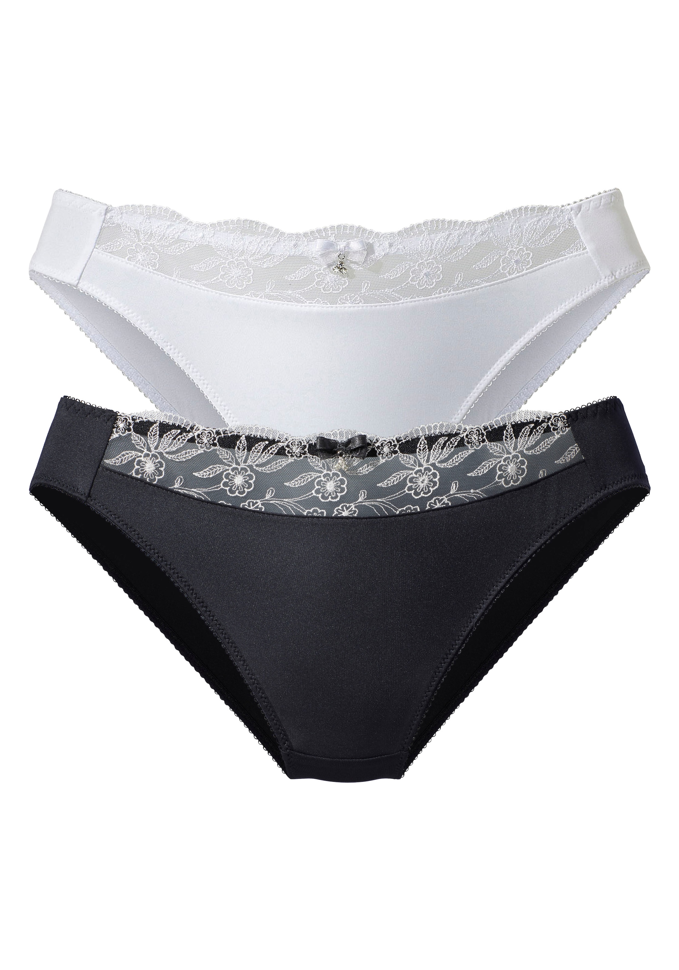 Slip 'Nuance' NUANCE en noir : devant