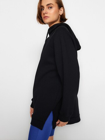 Sweat-shirt Trendyol en noir
