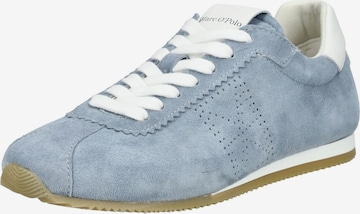 Baskets basses Marc O'Polo en bleu : devant