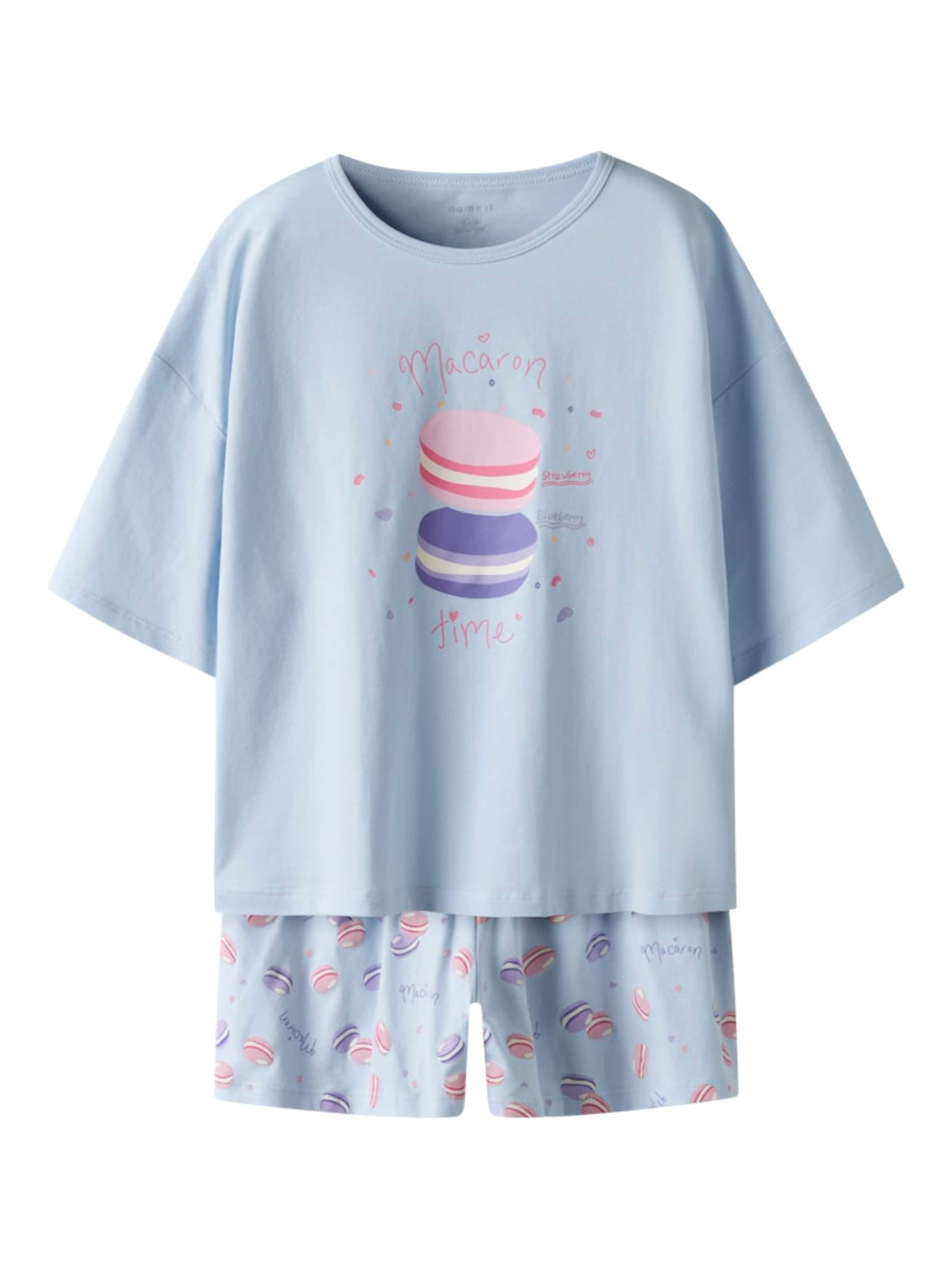 Pigiama di NAME IT in blu: frontale