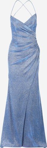 LUXUARVečernja haljina - plava boja: prednji dio
