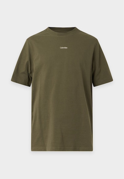 Tricou 'EASY' pe XS Calvin Klein Jeans pe bleumarin / galben deschis / oliv, Vizualizare produs