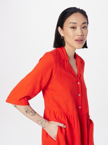 NÜMPH Shirt Dress 'NUZIDA' in Red