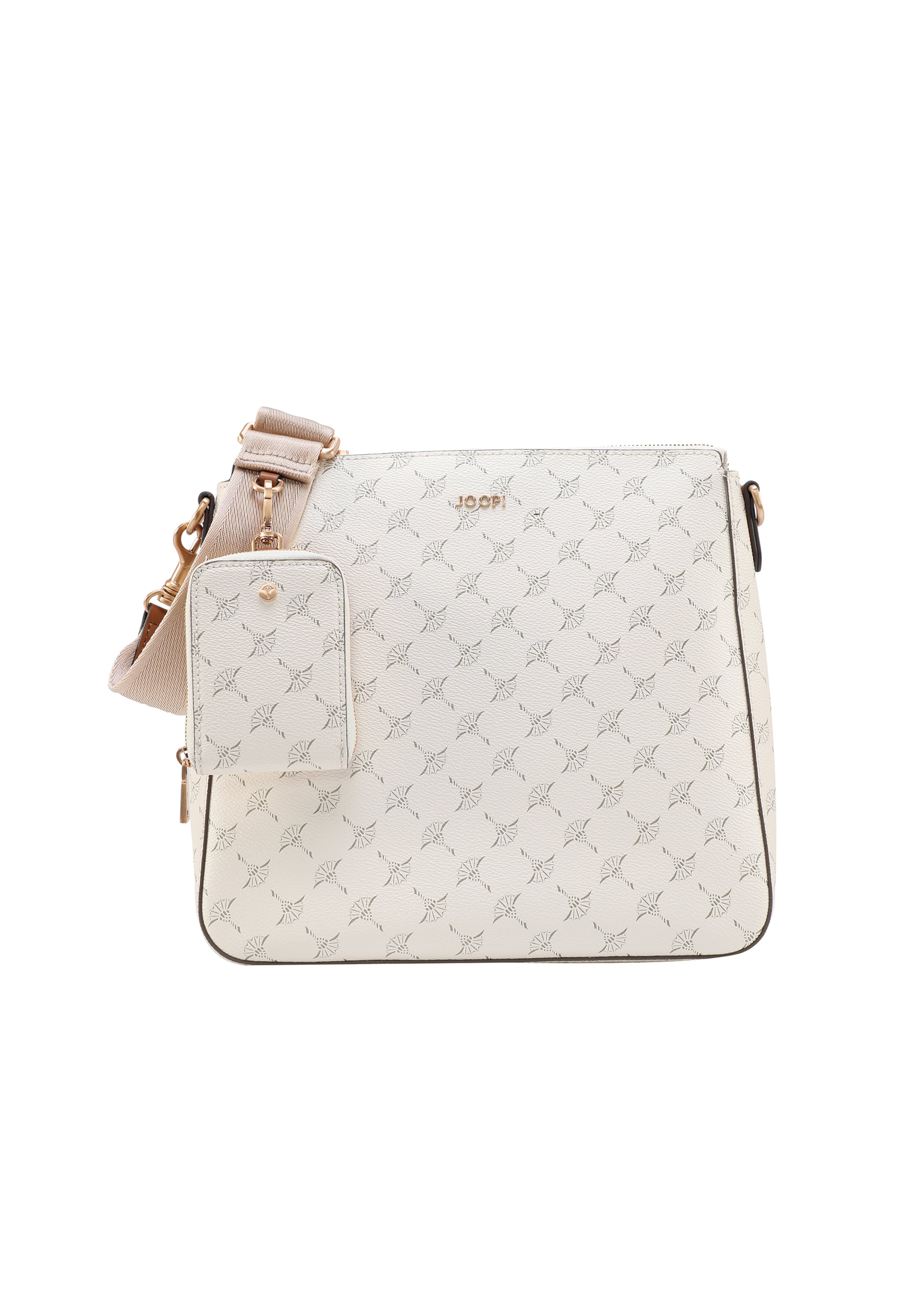 JOOP! Válltáska 'Cortina 1.0 Jasmina' - fehér: elől