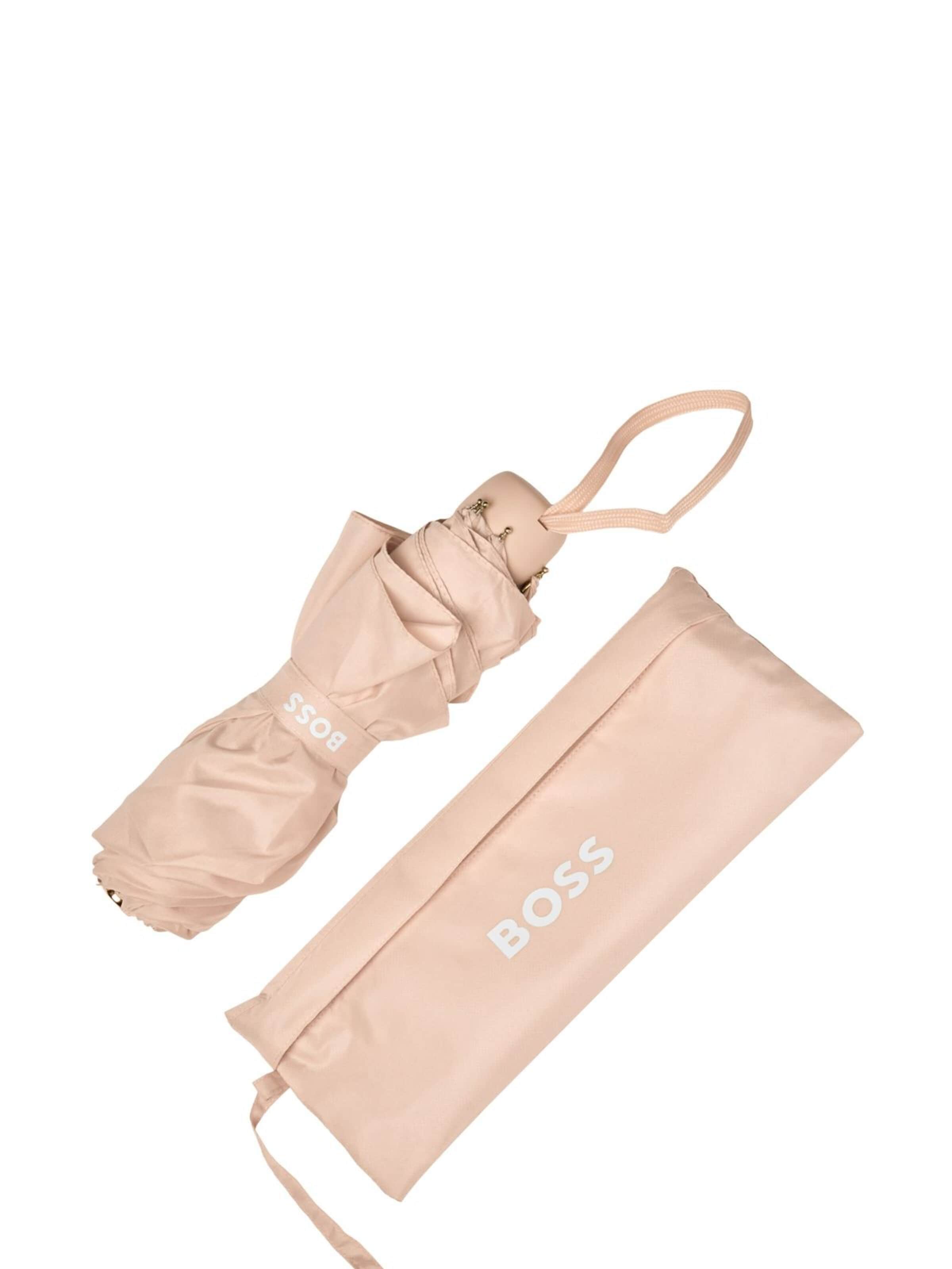 BOSS Umbrella 'Umbrella Mini Triga' in Beige: front