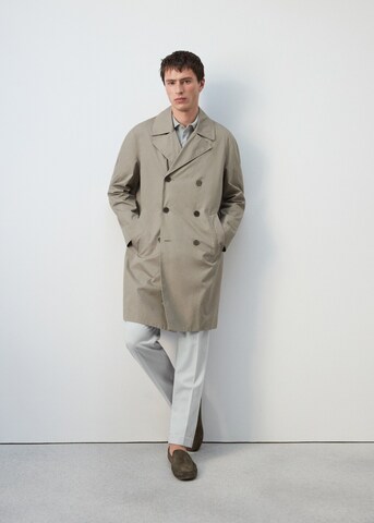 MANGO MAN Between-Seasons Coat 'Romeo' in Grey