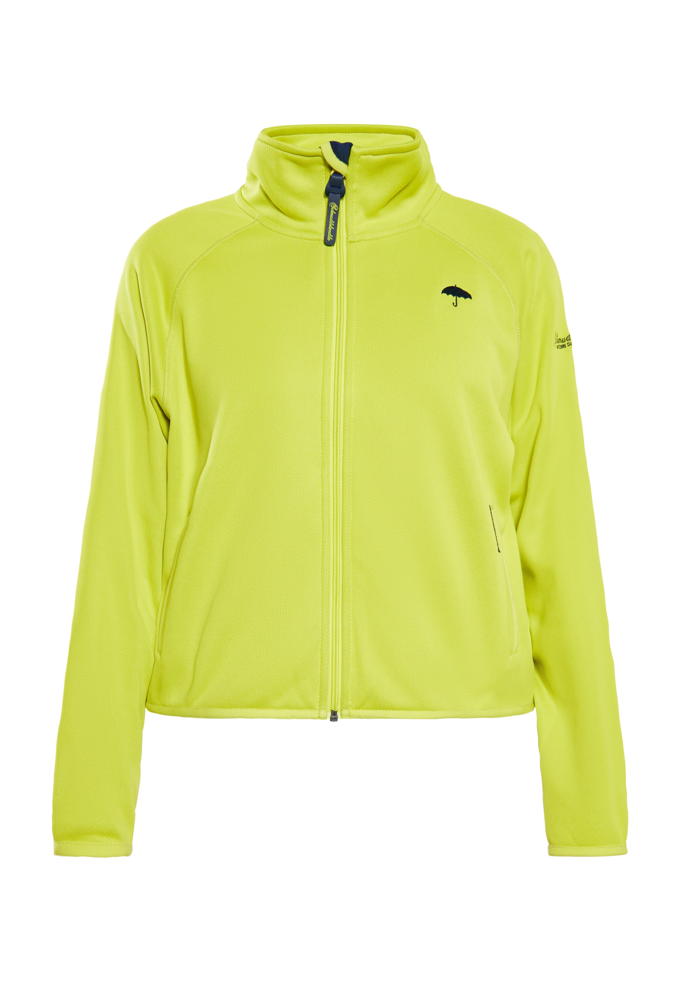 Schmuddelwedda Funktsionaalne jope, värv kollane: eest vaates