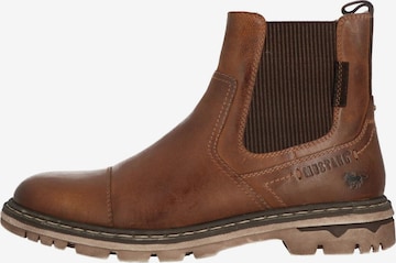 MUSTANG Chelsea Boots 'Sebastiano' in Braun: Vorderseite