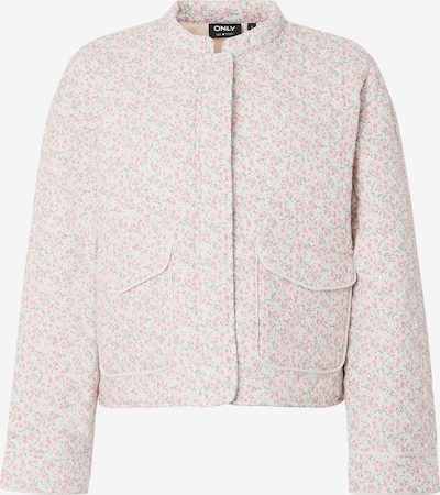 ONLY Välikausitakki 'ONLHALLIE' värissä vihreä / roosa / tumma pinkki / valkoinen, Tuotenäkymä