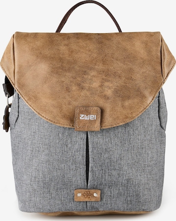 Sac à dos 'Olli' ZWEI en gris : devant