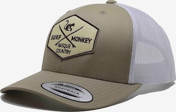 Surf Monkey - Gorra deportiva en verde: frente