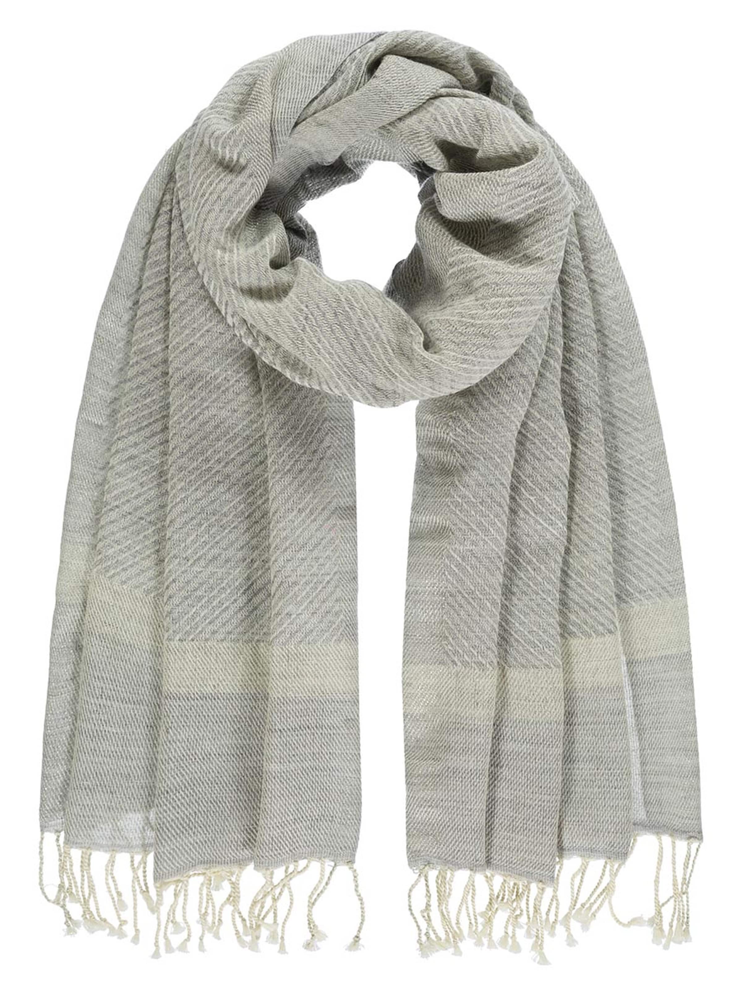 Passigatti Tuch 'Winterschal mit Lurex'‌‌‌ in Braun: Vorderseite