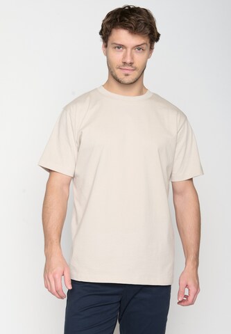 T-Shirt GREENBOMB en blanc : devant
