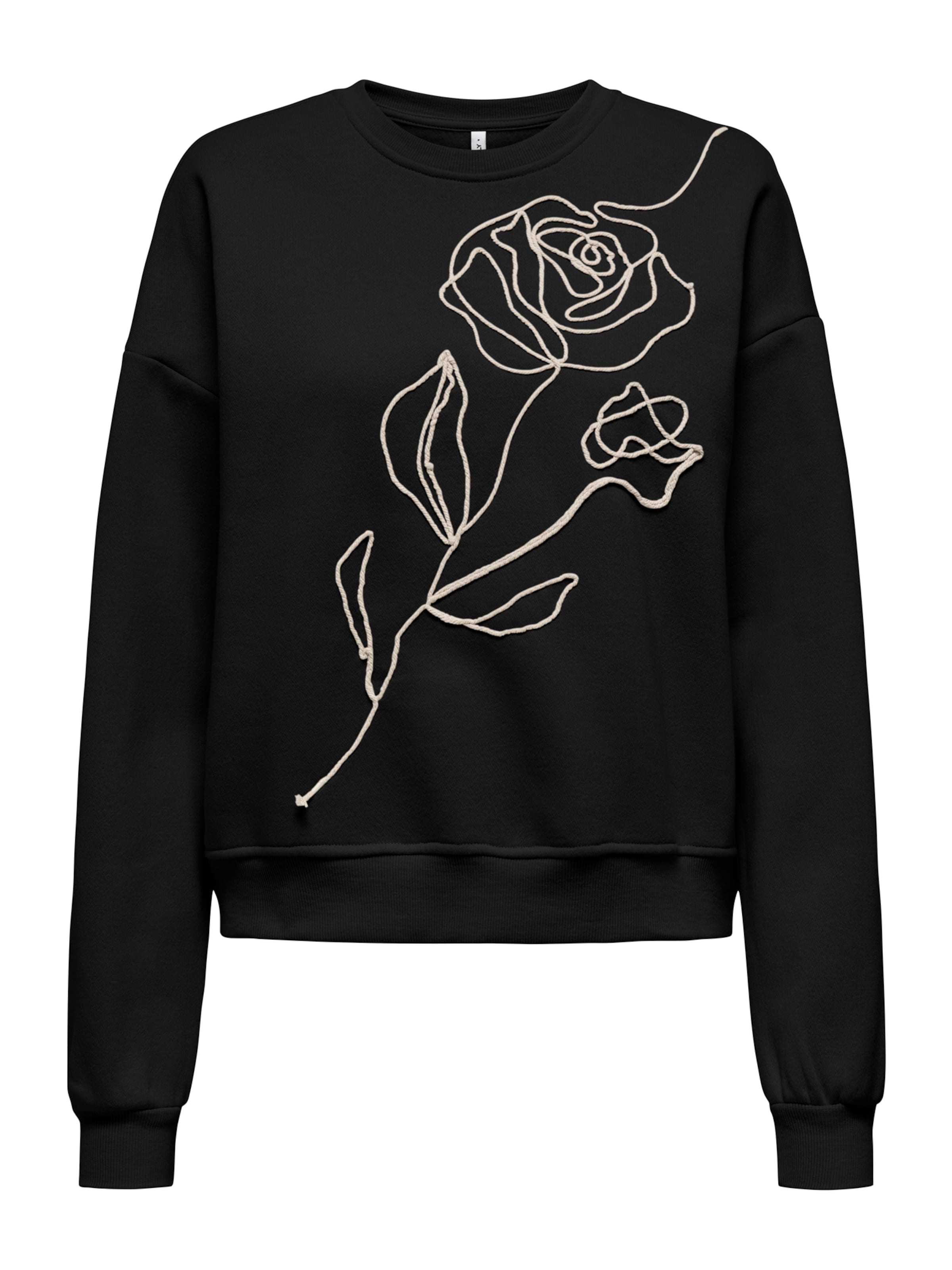 Only Tall Sweatshirt 'ONLELISANNA' in Black: front