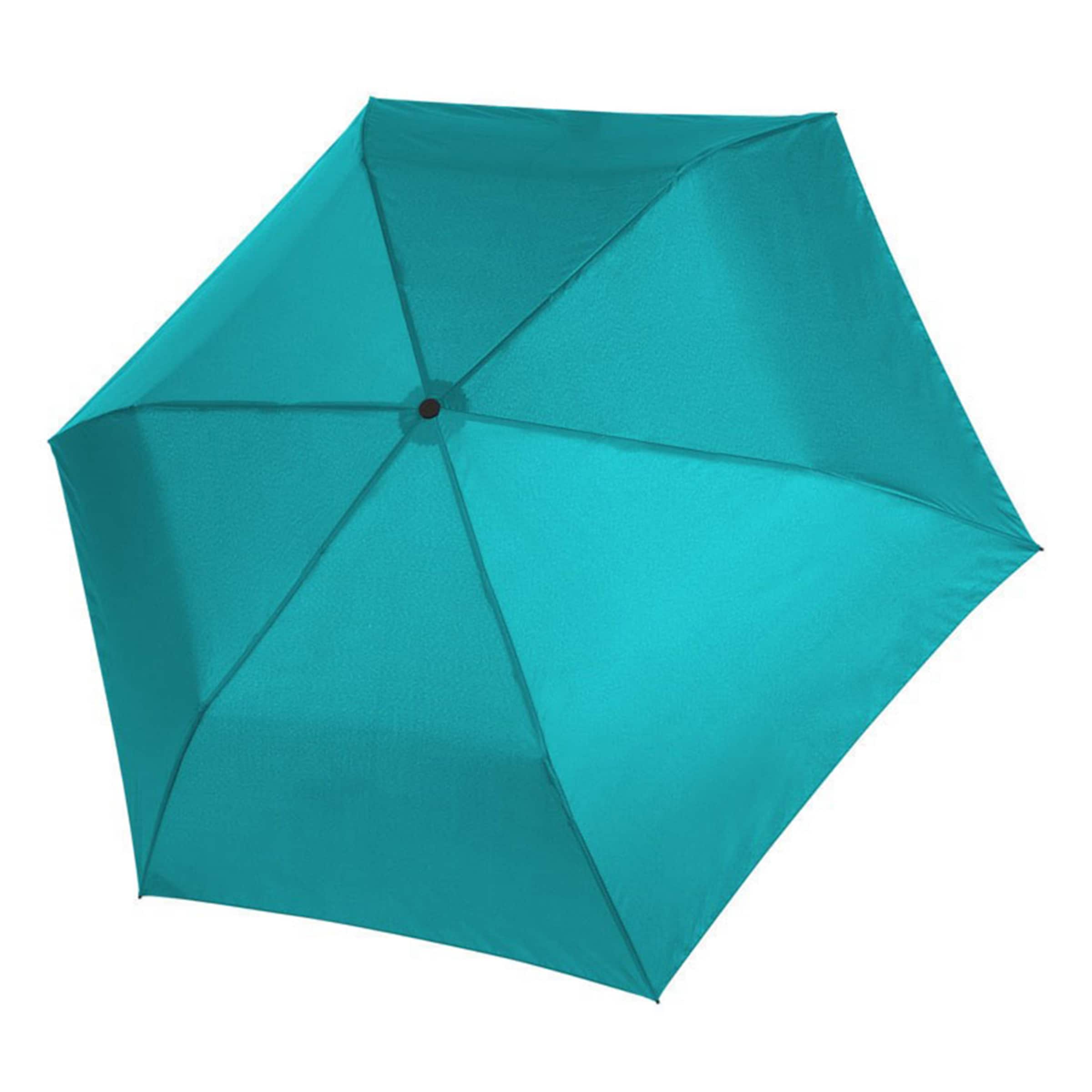 Doppler Regenschirm 'Zero,99' in Blau: Vorderseite