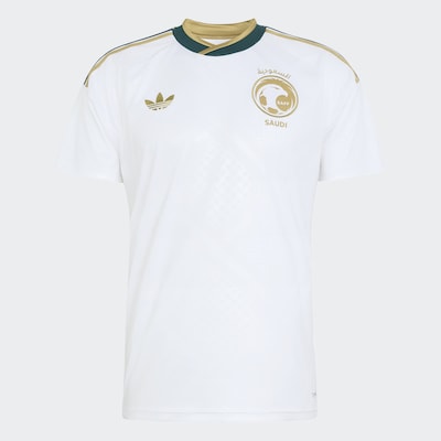 ADIDAS PERFORMANCE Trikot 'Saudi Arabia 26 Away' in gold / dunkelgrün / weiß, Produktansicht