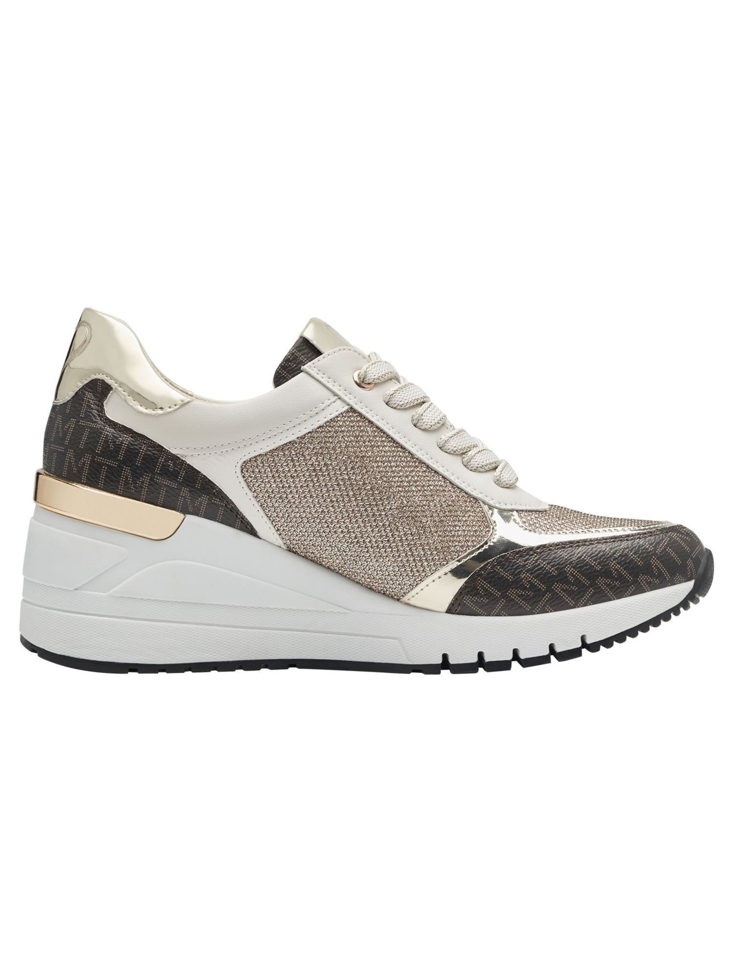 MARCO TOZZI Platform trainers in Beige