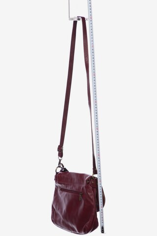 Vera Pelle Handtasche gross Leder One Size in Rot