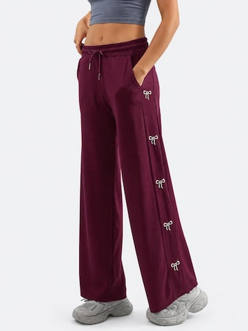 Lady Bersan Trousers 'Jogginghose' in Red