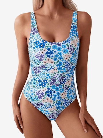 Yesfashion Bikini in Blau: Vorderseite